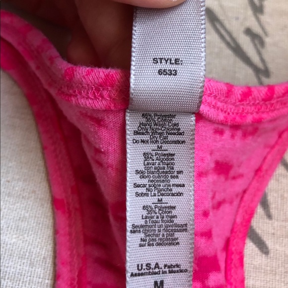 Pink burnout tank - Picture 3 of 3